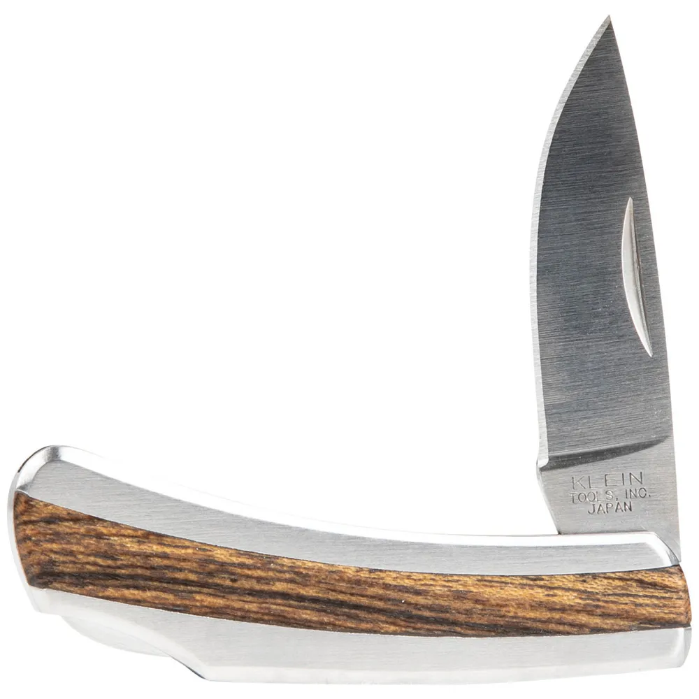 Navaja de bolsillo de acero inoxidable con cuchilla de acero de 4,1 cm